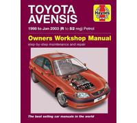 Toyota Avensis Petrol (98 - Jan 03) Haynes Repair Manual (Tascabile)