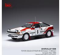 1990 Toyota Celica GT 4 Nº6 Ericsson/Billstam Rallye Acropolis 1:24 IXO Models R