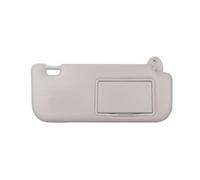 Toyota Corolla E160/E170 2014-2017, Pannello Parasole Interno Sinistro/Destro per Auto, con specchietto per Il Trucco, Parasole per Auto (Grigio Destro)
