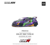 Toyota Eva RT Test Tipo-01 Goodride GR Yaris 1:64 Scala Pop Race PR640143