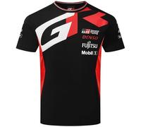 Toyota Gazoo Racing, Maglietta ufficiale WEC 2025, maglietta a maniche corte, maglietta, nero, rosso, bianco, Nero , M