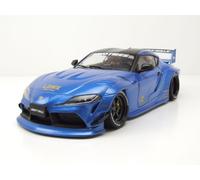 Toyota GR Supra LWB 2025 Blu Metallizzato Auto Tuning 1:18 Solido 421186589
