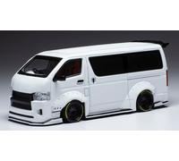 2018 Toyota Hiace Widebody Blanco 1:43 IXO Models MOC323