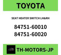 TOYOTA INTERRUTTORE RISCALDATORE SEDILE ORIGINALE LH RH LANDCRUISER...