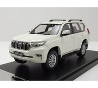 Toyota Land Cruiser Prado 2018 Bianca Modello Auto 1:43 Vitesse
