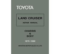 Toyota Motor Sa Toyota Land Cruiser Repair Manual - Chassis & Body - (Tascabile)