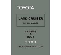 Toyota Motor Sa Toyota Land Cruiser Repair Manual - Chassis & Body - (Tascabile)