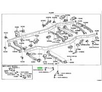 Toyota OEM STAFFA, sospensione anteriore LH & RH Set