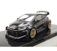 MODELLINO AUTO STATICO IXO TOYOTA PANDEM GR YARIS NERO MODELLISMO SCALA 1:43