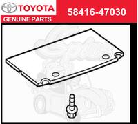 Toyota Prius grigio moquette portaoggetti bordo copertura carico 58416-47030 ...