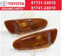 Toyota Supra JZA80 Celica set originale lente lampada segnale di svolta later...