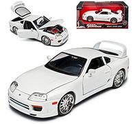 Toyota Supra Bianco Brian Paul Walker The Fast and The Furious 1/24 Jada Modello Auto