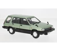 Toyota Tercel del 1982 verde chiaro metallizzato 1/24 di IXO WhiteBox WB124272-0