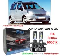 TOYOTA VERSO 09-18 LAMPADE BILED WHITE 6000°K H4 12V 20KLM CANBUS NO ERR