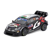 TOYOTA YARIS GR RALLY1 TEAM GAZOO RACING WRT (night version) N 33 RALLY 2024 ELFYN EVANS - SCOTT MARTIN BLACK