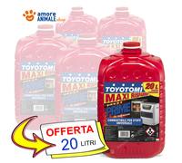 COMBUSTIBILE PER STUFE ZIBRO INODORE PRIME 20LT STUFA TOYOTOMI TAPPO BLUE [EEK: A++]