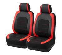 TOYOUN - Coprisedili per auto in pelle PU, coppia anteriore, compatibilità universale, per la maggior parte di auto, camion, SUV, furgoni, compatibili con airbag, protezione, facile da pulire