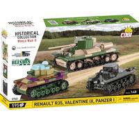Toys Cobi - World War II - 3 Tank Pack 620 pcs - (Not For Sale In Hung Toy NUOVO