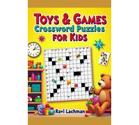 Toys & Games Crossword Puzzles for Kids