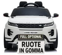 Auto Macchina Elettrica Range Rover Evoque 12V per Bambini sedile in pelle porte