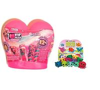 TOYSGIOCATTOLI I Love VIP Pets Mini Fans - VIP Pets Gli Originali Modello con Cuore Fucsia + Omaggio Come Foto
