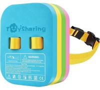 ToySharing - Tavola da nuoto facile da impugnare, comoda per adulti, bambini, attrezzatura per esercizi in piscina, una forma di camuffamento rosa