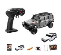 ToysWeltX Modello di crawler RC in scala 1:43 con controllo completamente proporzionale, controllo app e due corpi