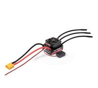TOYTENSI Regolatore di velocità senza spazzole impermeabile 50A, 2-3S LiPo Sensorless per auto RC 1/10, camion, buggy, Truggy, XT60 pre-saldati e connettori proiettili da 4,0 mm, MCU a 32 bit - serie