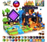 ToyUnited Cubi magnetici da costruzione, 300 pezzi