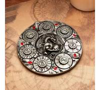 TOYVERSE 7 in 1 Ruota Fidget Spinner Poliedrico, Dadi in Lega, Adatto per D&D, DND, RPG, MTG, Dungeon e Draghi, Giochi da tavolo e giochi di ruolo, 15 +