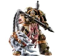 TOYVERSE JOYTOY 1/18 Action Figure Warhammer 40,000, Death Guard Blightlord Terminator 2 with Flail of Corruption, Mobile Gelenke Modello, 14,2 cm, 15 anni e più vecchi