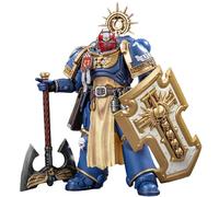 TOYVERSE JOYTOY 1/18 Action Figure Warhammer 40,000, Metaurus Ultramarines with Power Axe, Stormshield and Plasma Pistol, Mobile Giunti Personaggio, 15 anni e oltre
