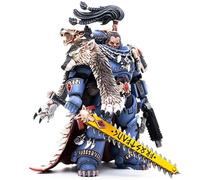 TOYVERSE JOYTOY 1/18 Figura d'azione Warhammer 40,000, Space Wolves Ragnar Blackmane, Articolazioni mobili Modello di Personaggio, 15 anni e più