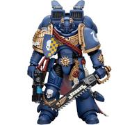 TOYVERSE JOYTOY 1/18 Figura d'azione Warhammer 40,000, Ultramarines Captain with Jump Pack, Articolazioni mobili Modello di Personaggio, 15 anni e più