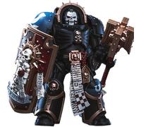 TOYVERSE JOYTOY 1/18 Figura d'azione Warhammer 40,000, Ultramarines Chaplain in Terminator Armour, Articolazioni mobili Modello di Personaggio, 15 anni e più