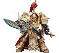 TOYVERSE JOYTOY 1/18 - Statuetta d'azione Warhammer 40,000, Adeptus Custodes Shield Captain in Allarus Terminator Armour, Hydon Seronis V2 Golden, articolazioni mobili, 15 anni e più