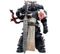 Toyverse JOYTOY 1/18 - Statuetta d'azione Warhammer 40,000, Black Templars The Emperors Champion Rolantus, articolazioni mobili, modello di carattere, 15 anni e più