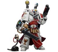 TOYVERSE JOYTOY 1/18 - Statuetta d'azione Warhammer 40,000, Blood Angels Sanguinary Priest with Heavy Bolt Pistol, Chainsword and Narthecium, articolazioni mobili, modello di personaggio, 15 anni e