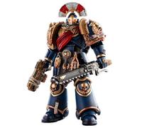 TOYVERSE JOYTOY 1/18 - Statuetta d'azione Warhammer 40,000, Space Marine 2, Ultramarines Relic Secundus Armour with Artificer Bolt Rifle, chainsword and Bolt Pistol, modello di personaggio