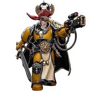 Toyverse JOYTOY 1/18 - Statuetta d'azione Warhammer The Horus Heresy, Imperial Fists Legion Praetor with Power Sword, articolazioni mobili, modello di personaggio, età 15+
