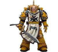 Toyverse JOYTOY 1/18 - Statuetta d'azione Warhammer The Horus Heresy, Imperial Fists Sigismund, First Captain of The Imperial Fists, Articolazioni Mobili, Modello di Personaggio, Età 15+