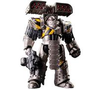 Toyverse JOYTOY 1/18 - Statuetta d'azione Warhammer The Horus Heresy, Iron Warriors Tyrant Siege Terminator with Rocket Launcher, articolazioni mobili, modello di personaggio, 15 anni e più