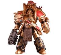 TOYVERSE JOYTOY 1/18 - Statuetta d'azione Warhammer The Horus Heresy, Legio Custoodes Aquilon Terminator Squad Aquilon con Lastrum Storm Bolter, articolazioni mobili Modello di personaggio