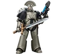 Toyverse JOYTOY 1/18 Warhammer The Horus Heresy, Iron Warriors MK Tactical Sergeant with Power Sword and Plasma Pistol, articolazioni mobili modello di personaggio