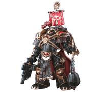 TOYVERSE JOYTOY 1/18 Warhammer The Horus Heresy, Sons of Horus Legion Cataphractii Praetor con Combi-Melta e Power Maul, Articolazioni mobili, età 15+