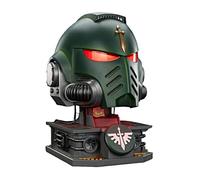 TOYVERSE JOYTOY - Casco Warhammer 40.000 Dark Angels MkX e espositore in scala 1:1, modello a grandezza naturale, a partire dai 15 anni