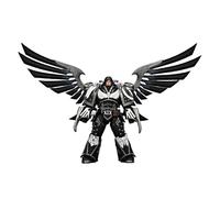 TOYVERSE JOYTOY Warhammer The Horus Heresy Raven Guard Corvus Corax, Primarca della XIX Legione con artigli di fulmini realizzati da arteficer, pistole archeotech e frusta Action Figure 1:18 Scala 15+