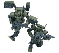 TOYVERSE Sheik Mainland 1/144, Kit di Modellini, Super Mobile Battle Mech, Combat Engineer, Little Martin Green, 2PCS, giunture articolate, modello del personaggio, consigliato per età 15+