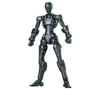 TOYVERSE Sheik Mainland 1/18, Kit di Figura Modello, Un Superumano dal Forte Attacco Argento Profondo, 2 Pezzi, Giunti Mobili, Modello di Personaggio, da 15 anni