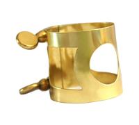 Toyvian 1 Bocchino Per Sassofono Contralto in Robusto Rame Elegante Intaglio Stabilizzatore Delle Prestazioni Sonore Adatto Ai Principianti Nichel